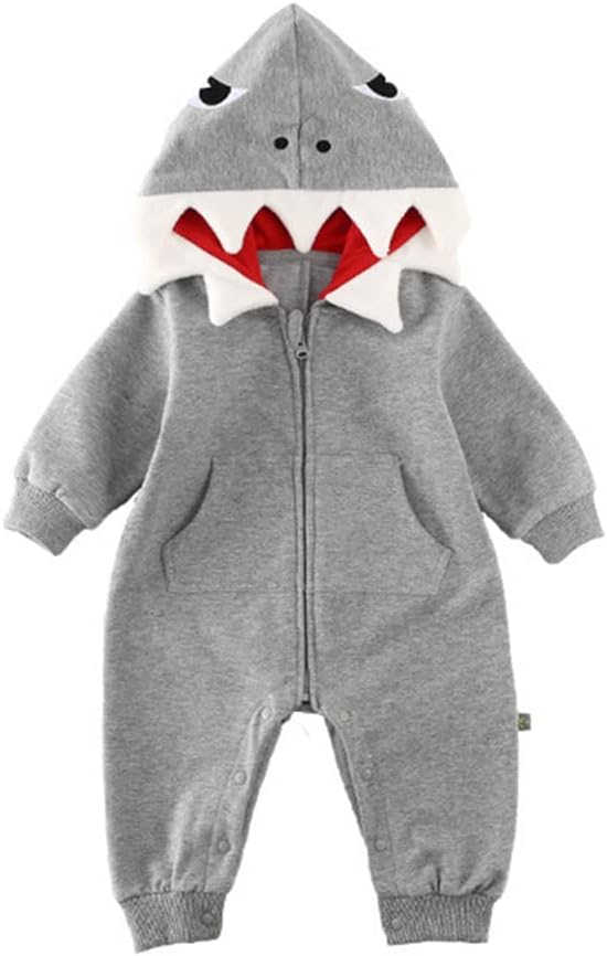 XFGLCK Halloween Fox Hoodie Romper for Baby