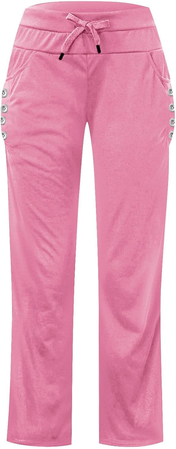 Wide-Leg Casual Pants for Teens