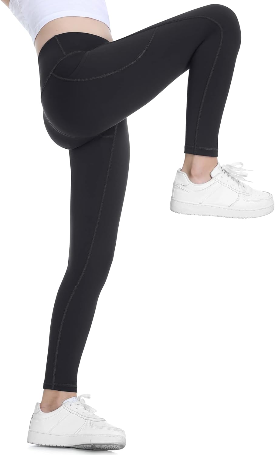 Ewedoos Kids Stretchy athletic leggings for girls soft breathable and stylish