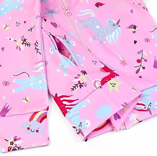 QPANCY Girls Unicorn Hoodie With Pockets