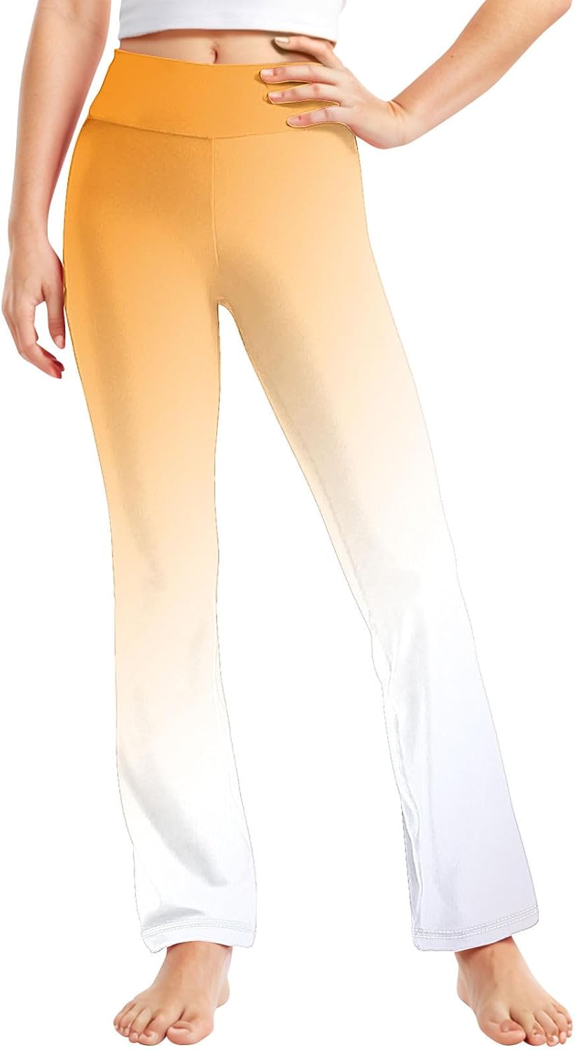 Toddler Girls Gradient Straight Leg Comfort Yoga Pants