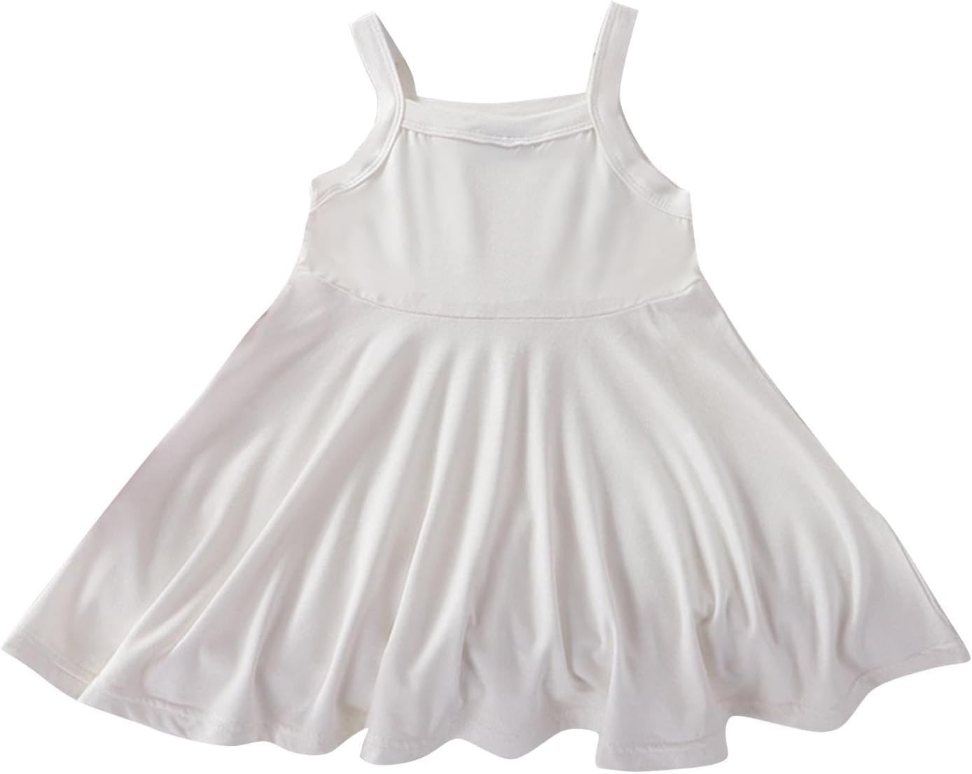 Loving Thoughts Kids cotton sleeveless spaghetti strap dress