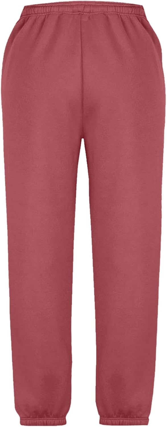 High-Waisted Pocketed Joggers for Boys and Girls