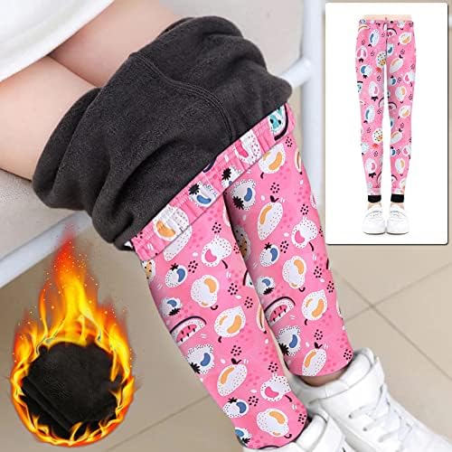 Super Soft Fleece-Lined Leggings for Toddlers Girls - trendy and comfortable