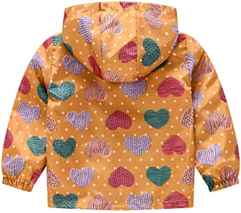TUIJI Toddler Kids Lightweight Cartoon Print Zip Jacket