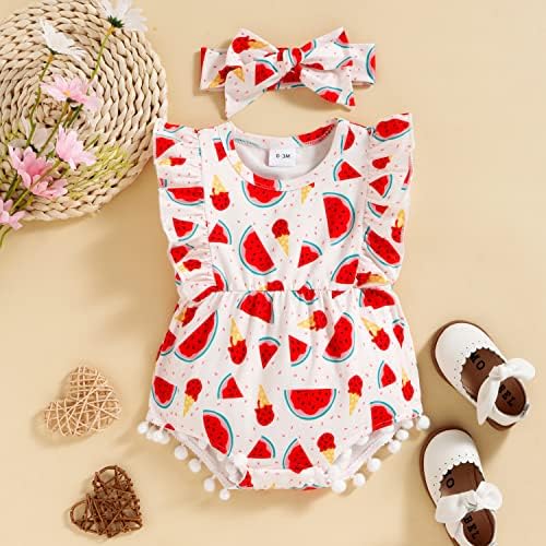 Cute Newborn Romper for Baby Girls