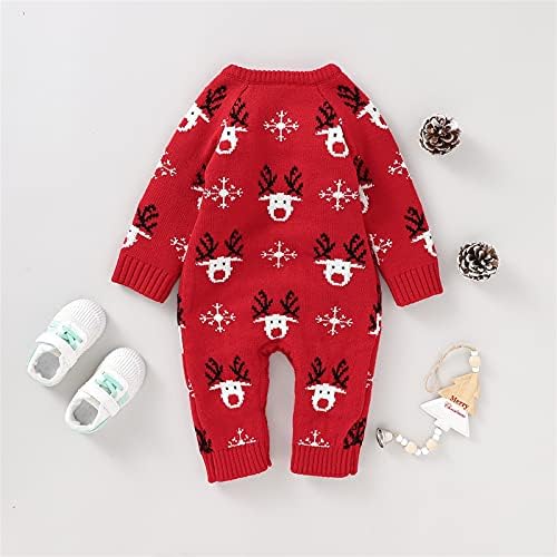 Baby Christmas Romper - Soft Cozy for Toddler Boys Girls