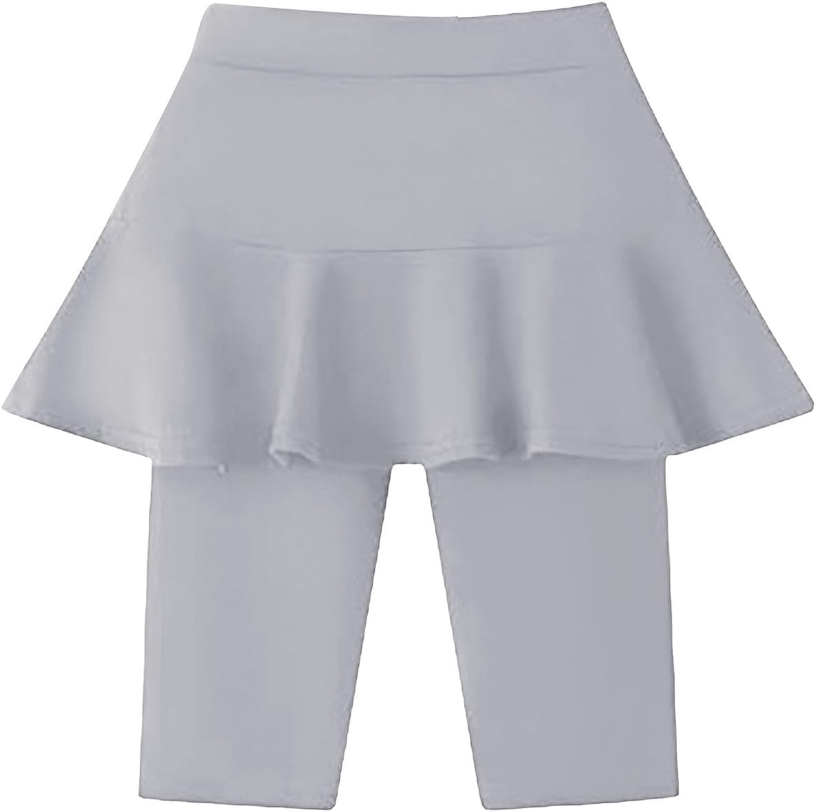 Toddler Girls Leggings with Ruffle Skirt and Stretchy Waist