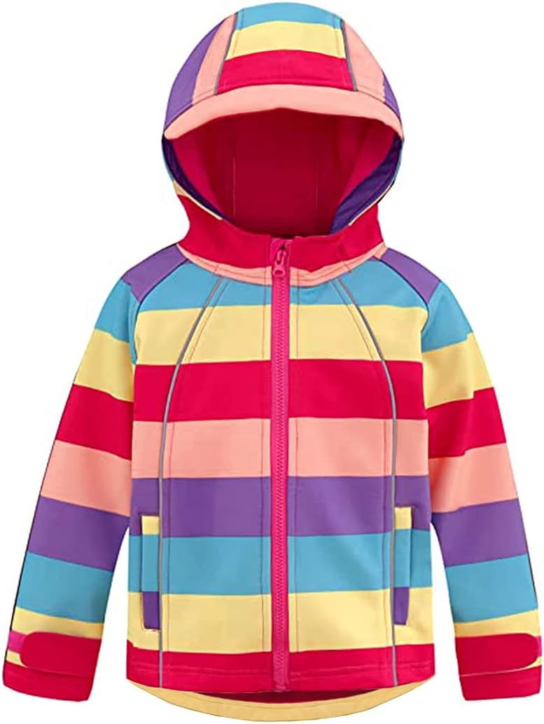 M2C Girls Windproof Softshell Jacket