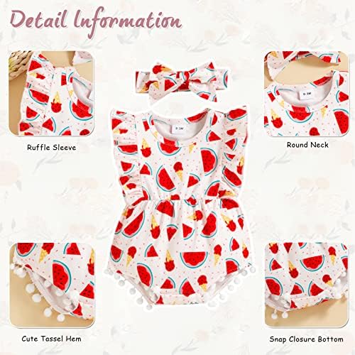 Cute Newborn Romper for Baby Girls