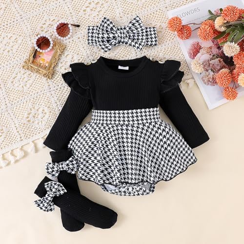 Lenjindjer Baby Girl Spring Romper Dress