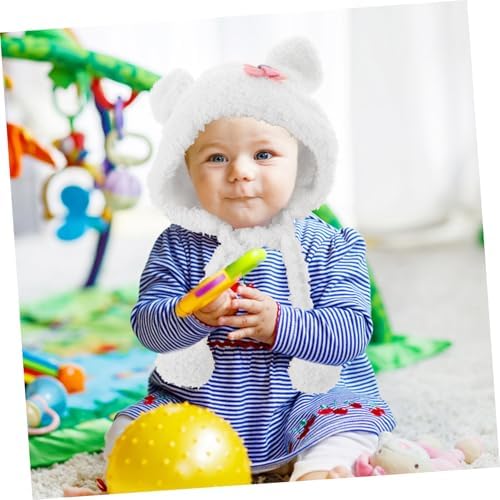 Winter Tencel Beanie Gloves Set for Babies