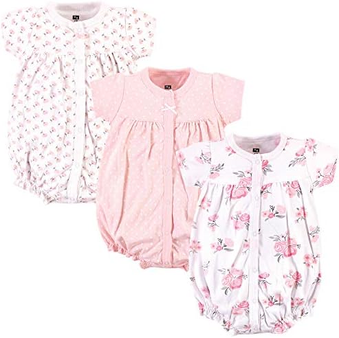 Adorable Hudson Baby Unisex Cotton Romper