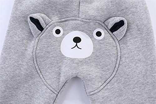 Mud Kingdom Kids Cozy Fleece Jogger Pants Winter Bear
