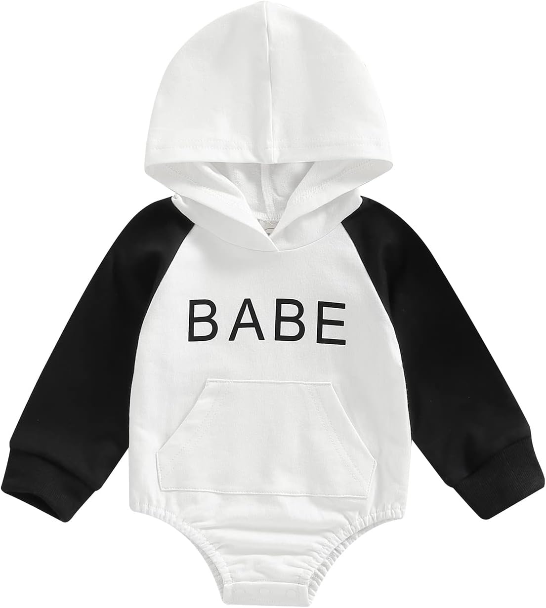 LIOMENGZI Newborn Baby Romper Pullover Jumpsuit White-D 3-6 Months