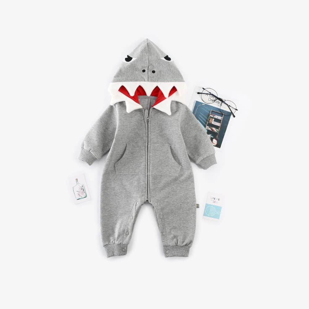 XFGLCK Halloween Fox Hoodie Romper for Baby