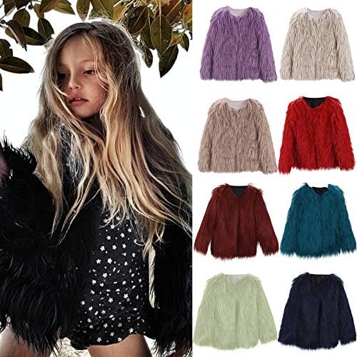 Perfect for Girls - Kids Faux Furry Jacket NW