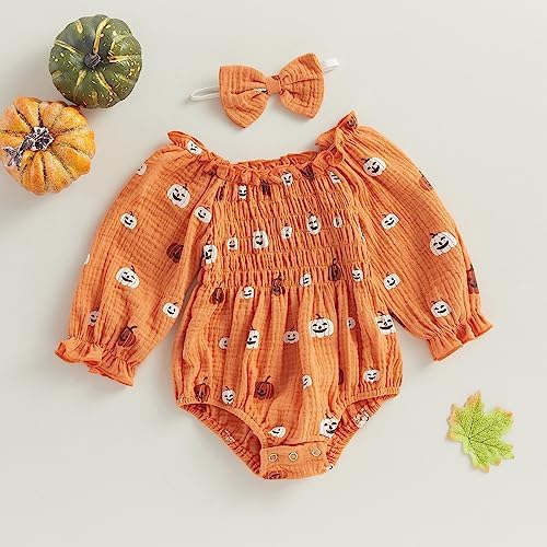 Floral Romper for Baby Girls Halloween Summer costume
