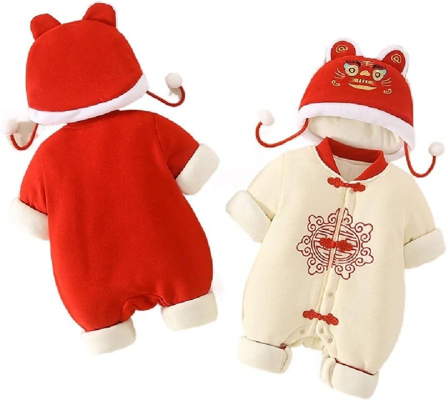 Quenny New Year Romper - Chinese Style Winter