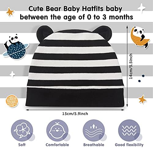 Geyoga 6-Piece Beanie Set