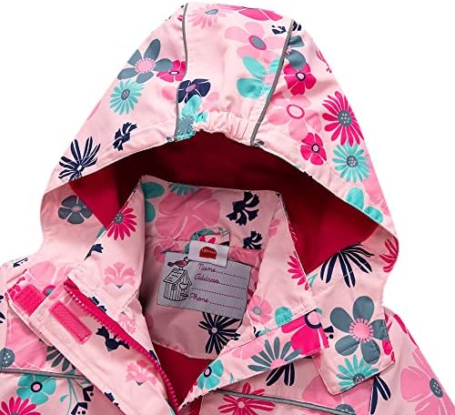 Sowllars Girls Waterproof Weather Jacket