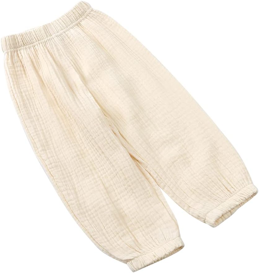 Kids Tales 3-Piece Cotton Linen Trousers
