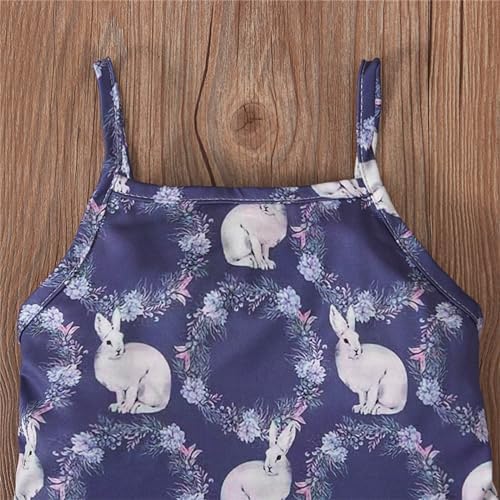 Easter Bunny Print Romper for Toddler