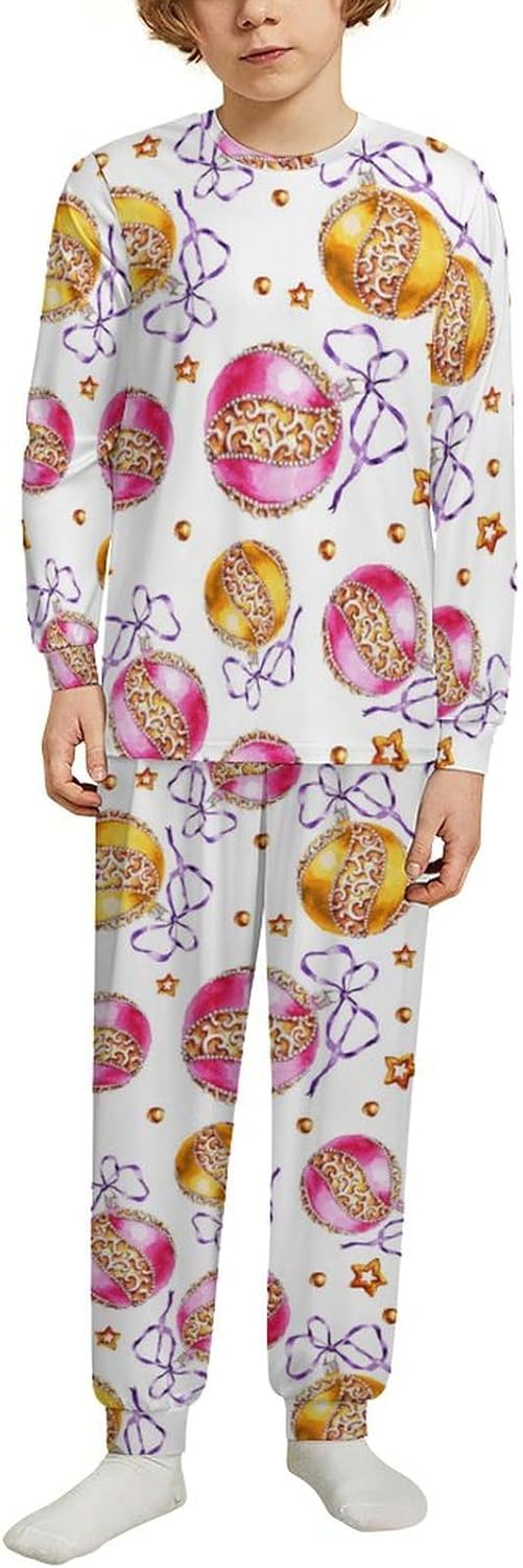 Soft Thermal Pajamas for Kids 4y-14y