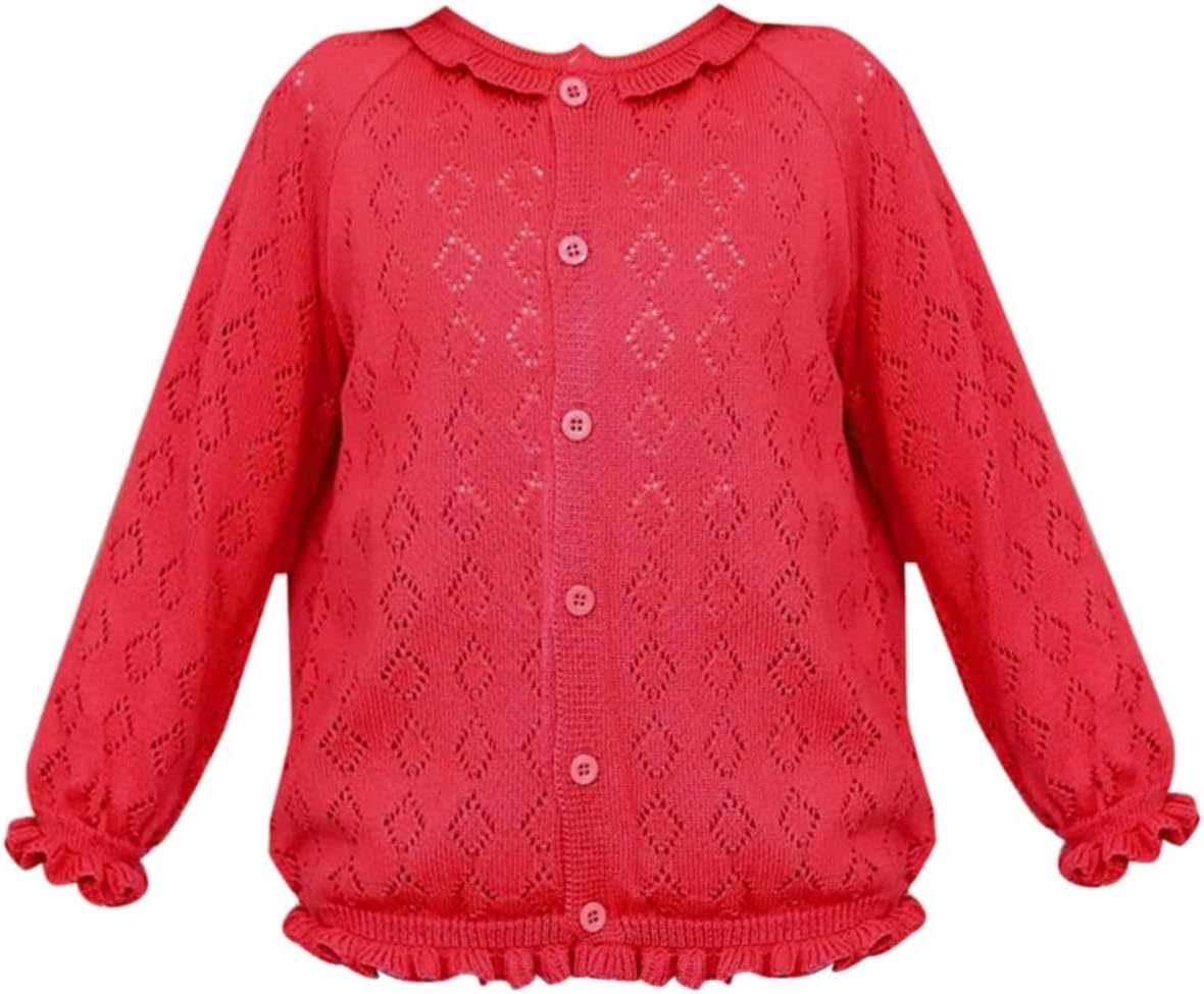 Boys Girls Ribbed Knit Sweater