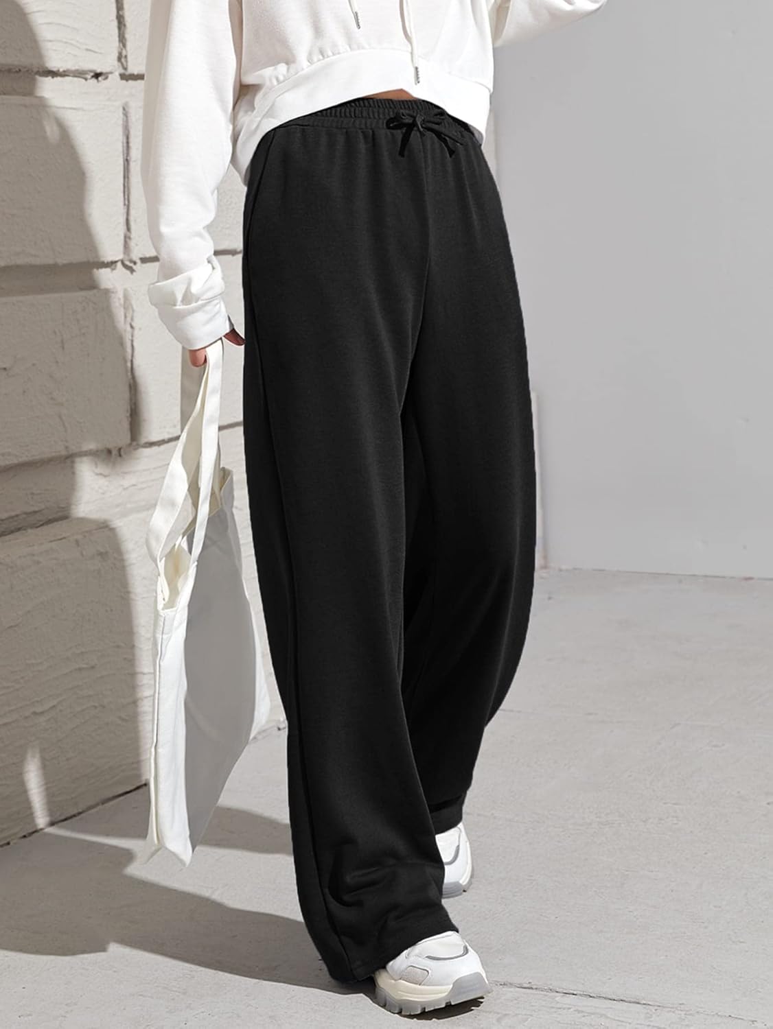 Stylish SOLY HUX High Elastic Waist Pants