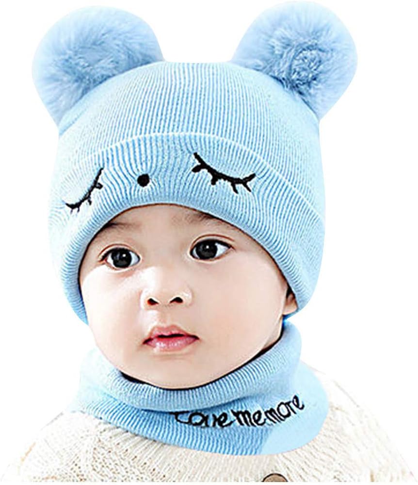 Winter Kids Cooky Bear Knit Cap Toddler Girls minority Bear Knit Toddler