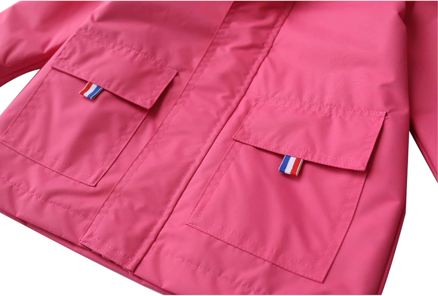 Hiheart waterproof Cotton Lined Adjustable Hooded Jacket