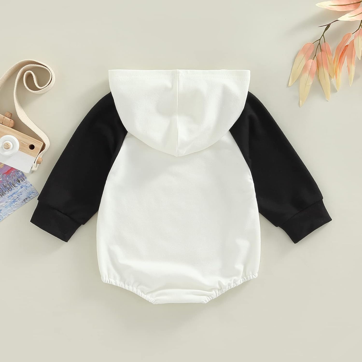 Perfect Newborn Baby Boy Girl Romper Jumpsuit Hoodie Clothes Fall Winter Outfit