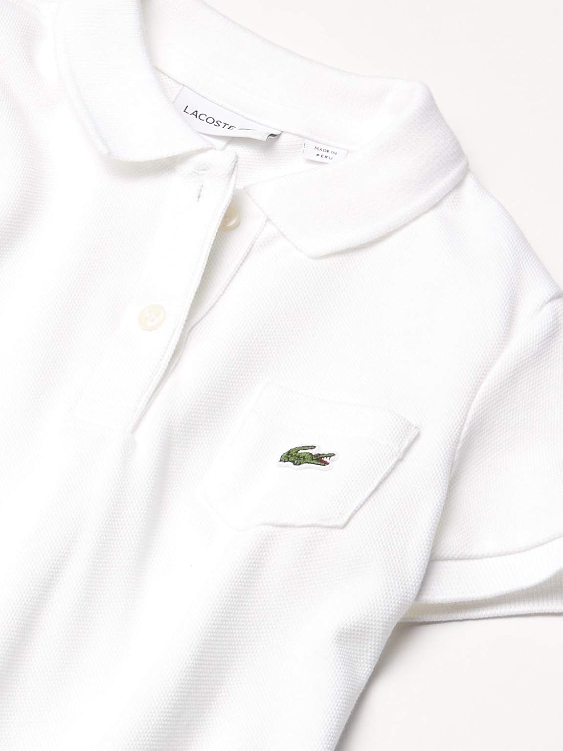 Lacoste Girls Cotton Polo Dress