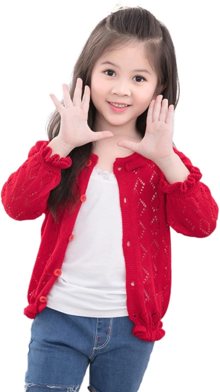 Boys Girls Ribbed Knit Sweater