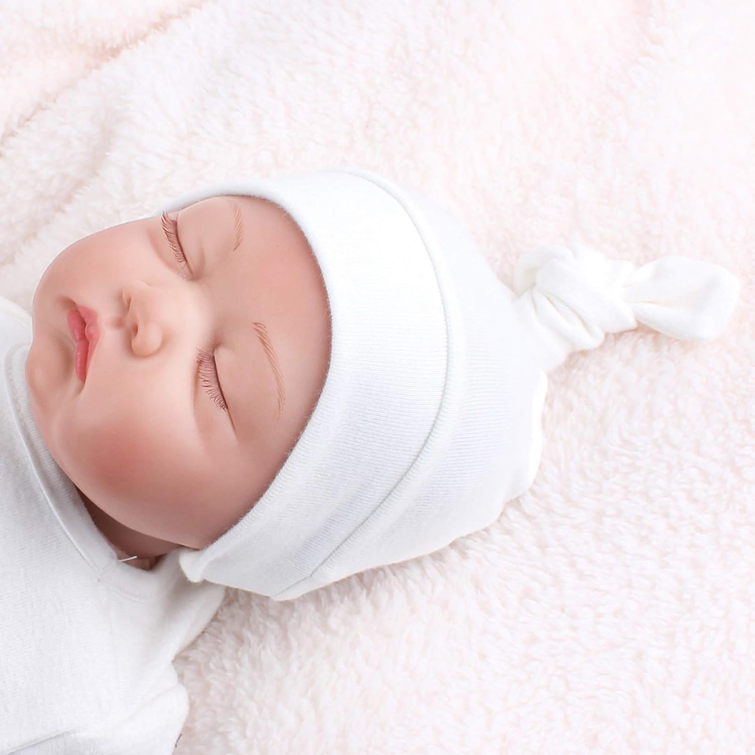 JANGANNSA Stretchy Organic Cotton Baby Beanie