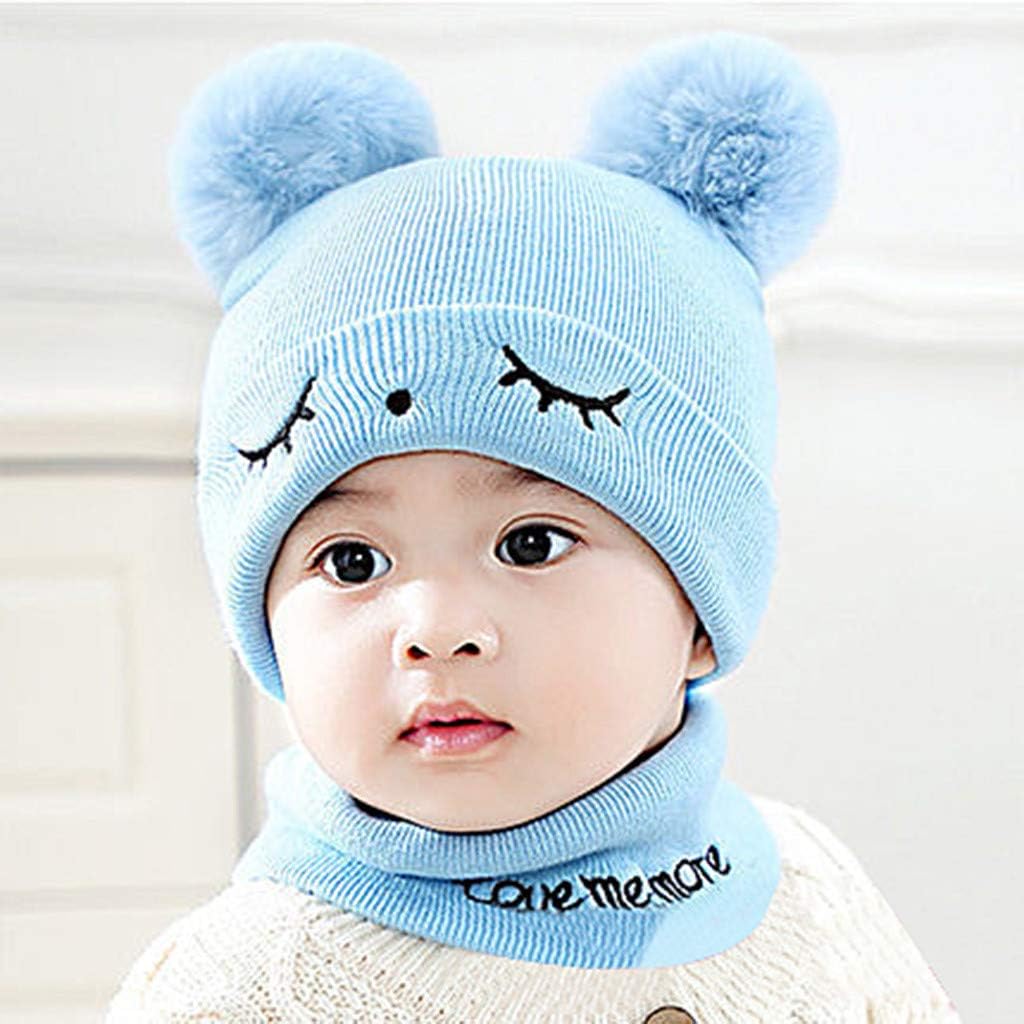 Winter Kids Cooky Bear Knit Cap Toddler Girls minority Bear Knit Toddler