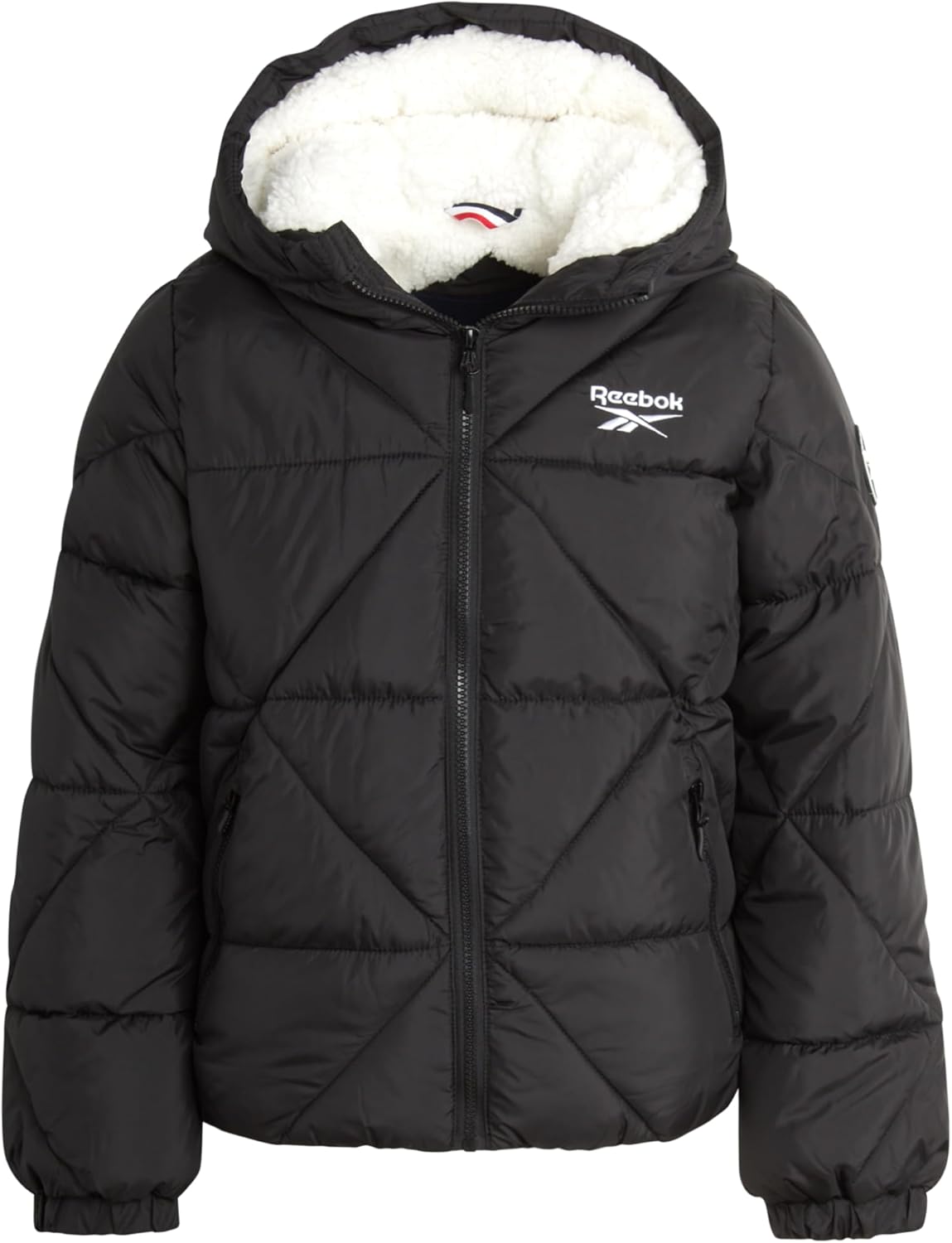 Stay Warm Style Comfort Reebok Girls Heavyweight Quilted Puffer Parka