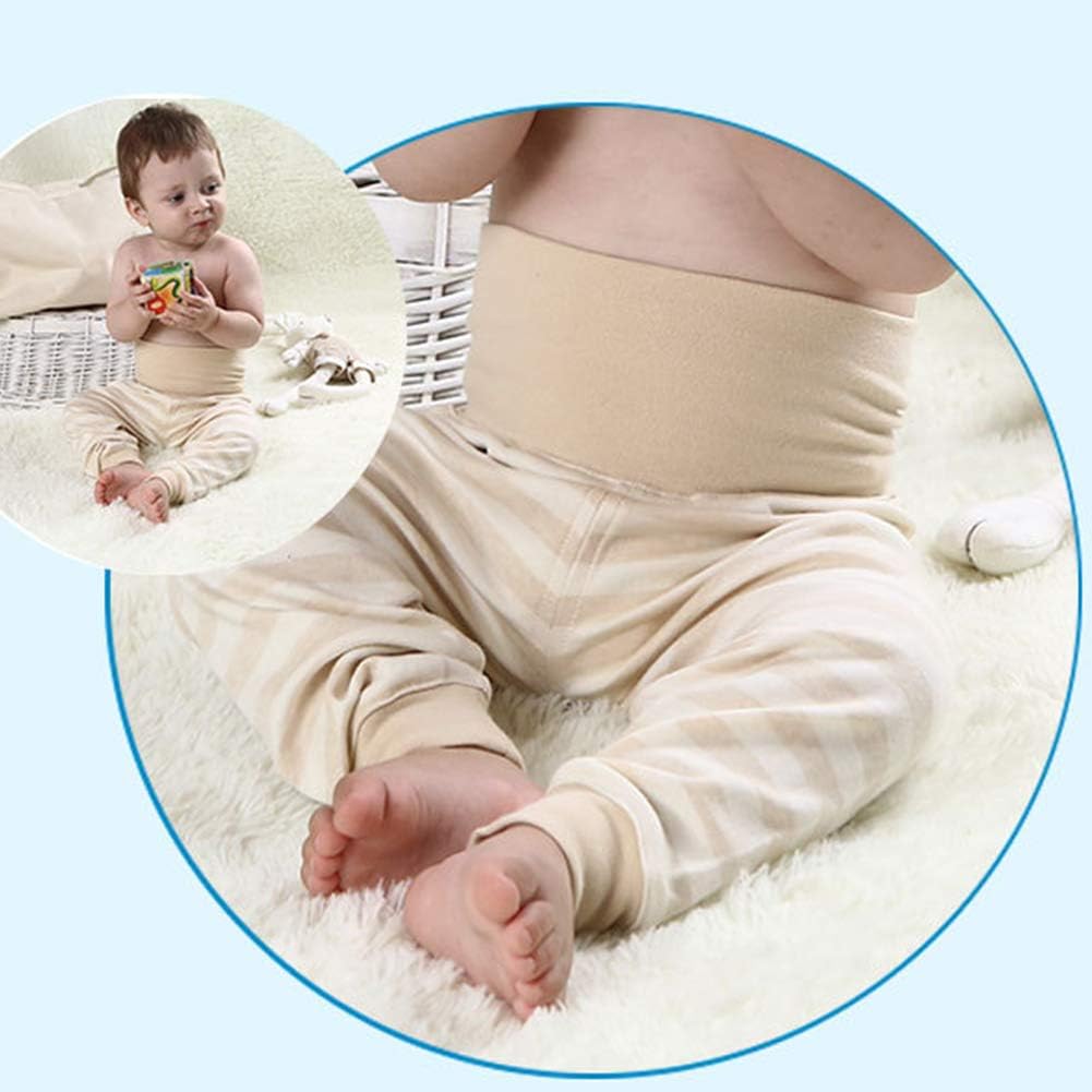 Natural Cotton High Waist Baby Pants
