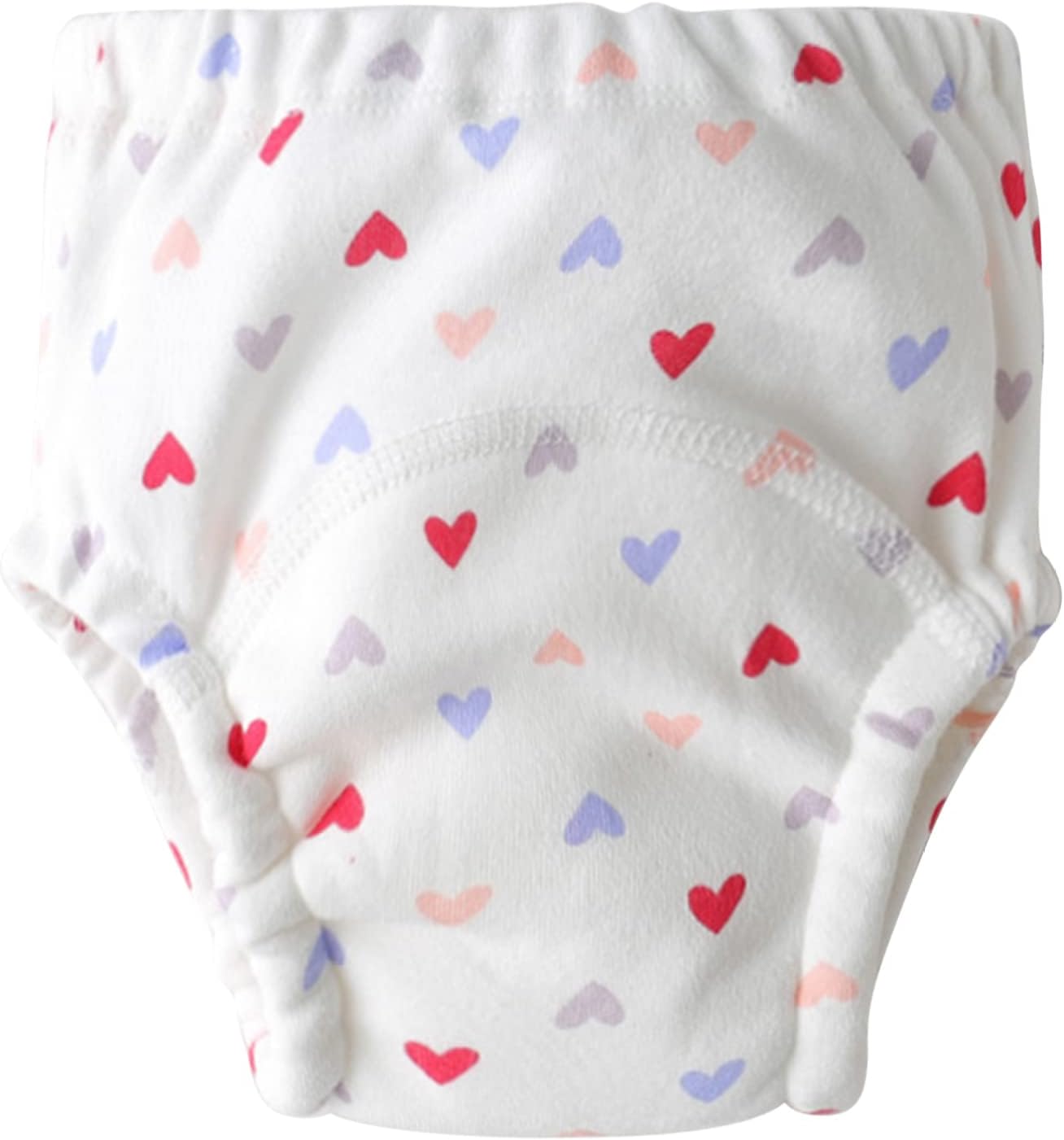 Brightly Colored Cartoon Cotton Underwear for Babies