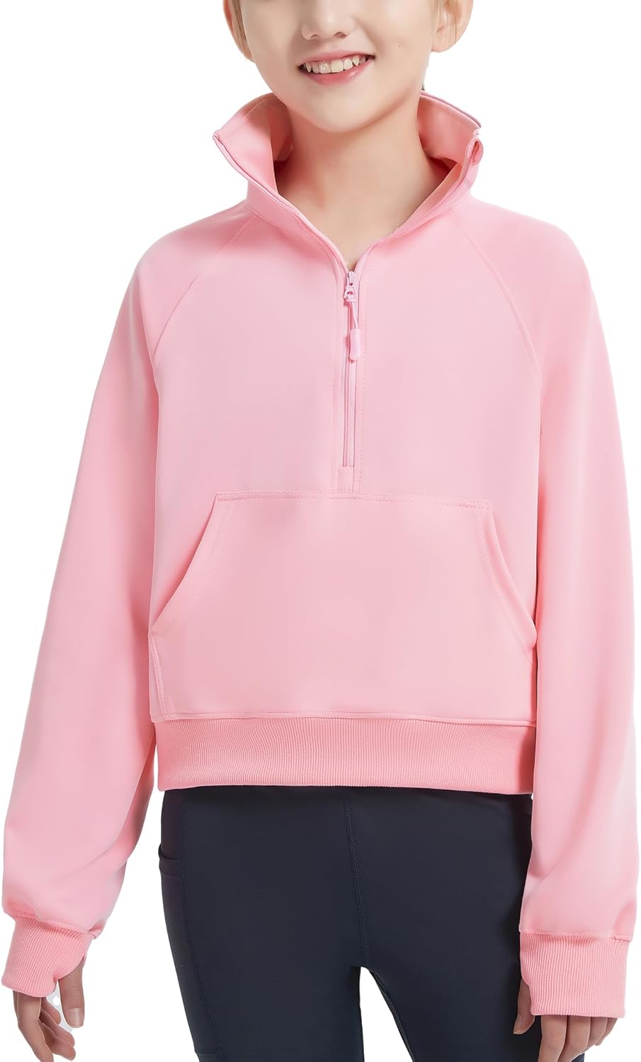 EXARUS Girls Crop hoodie pullover