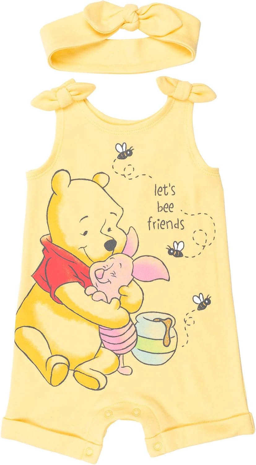 Disney Minnie Friends Romper with Headband