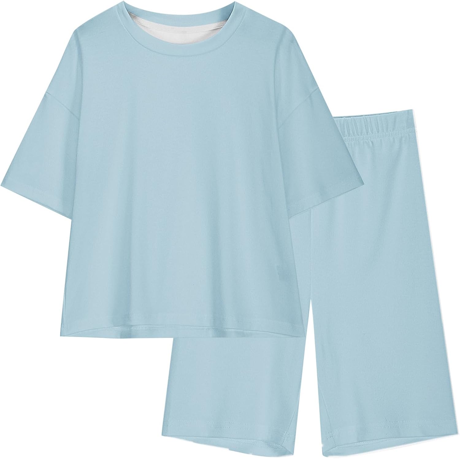 Generic Girls Loose Tracksuit Set for Ages 5-15