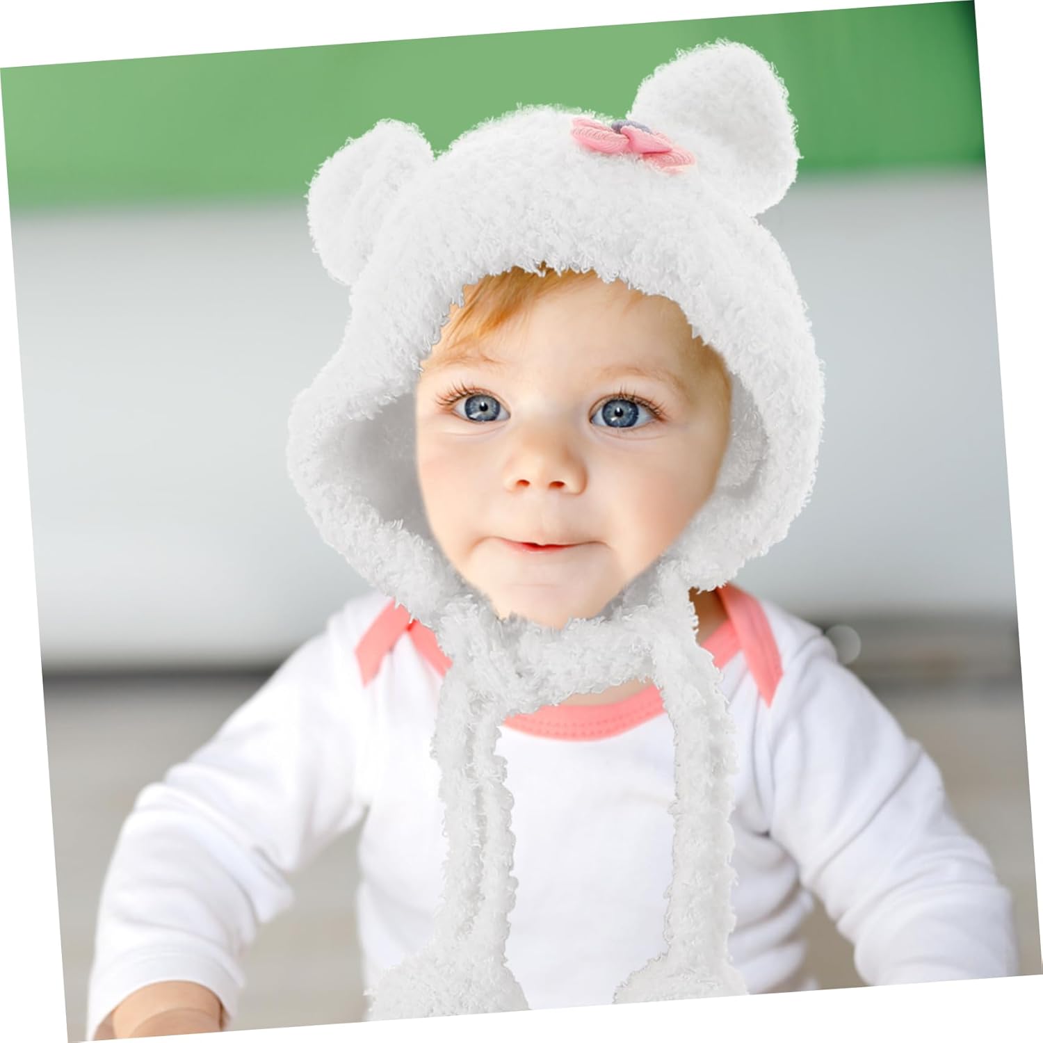 Winter Tencel Beanie Gloves Set for Babies