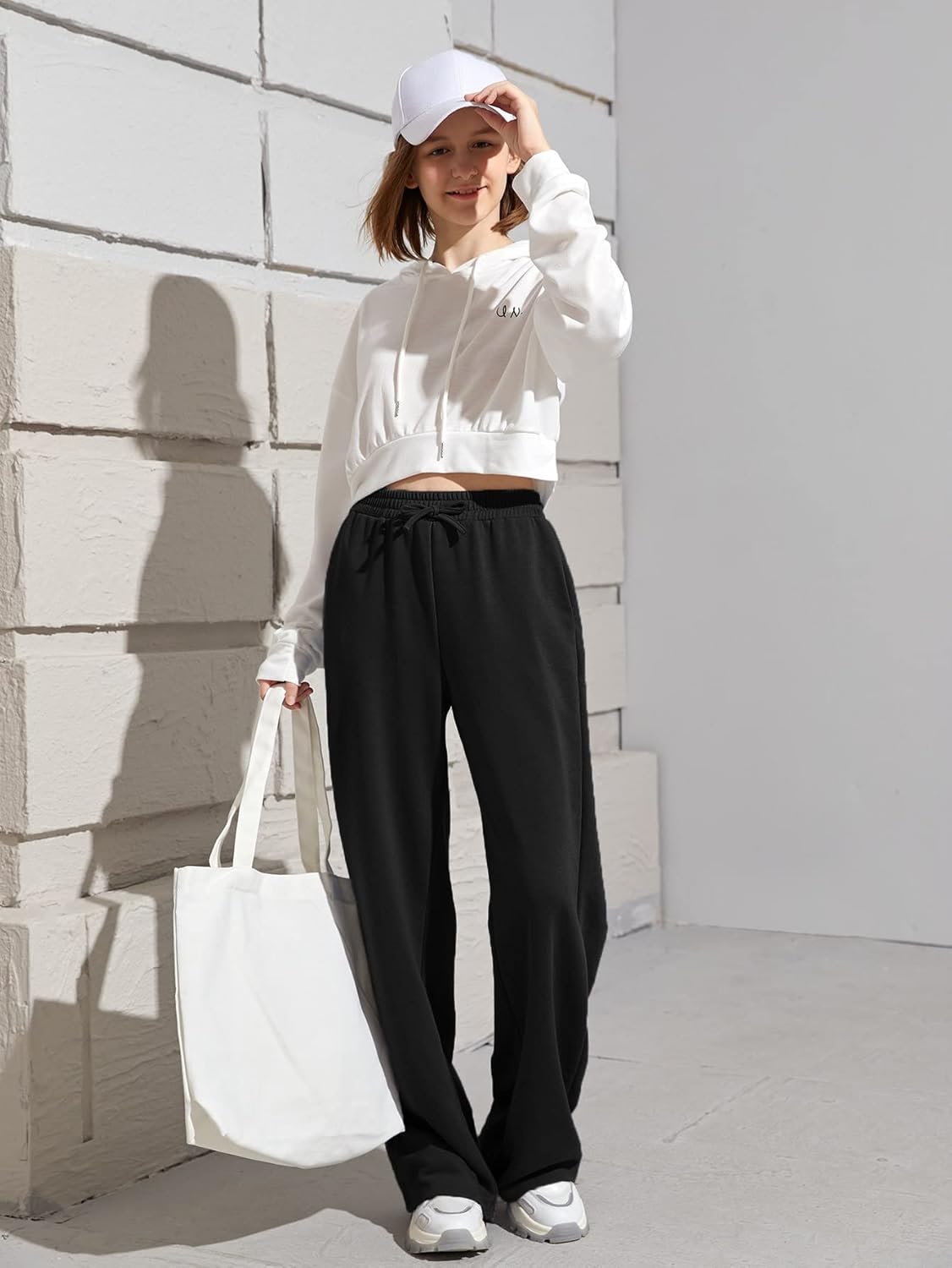 Stylish SOLY HUX High Elastic Waist Pants