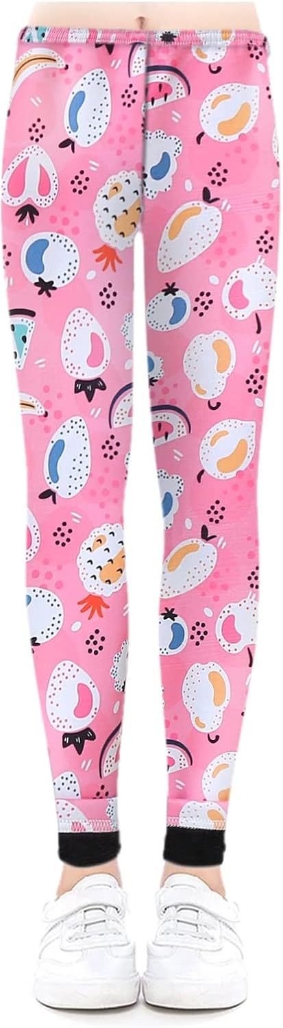Super Soft Fleece-Lined Leggings for Toddlers Girls - trendy and comfortable