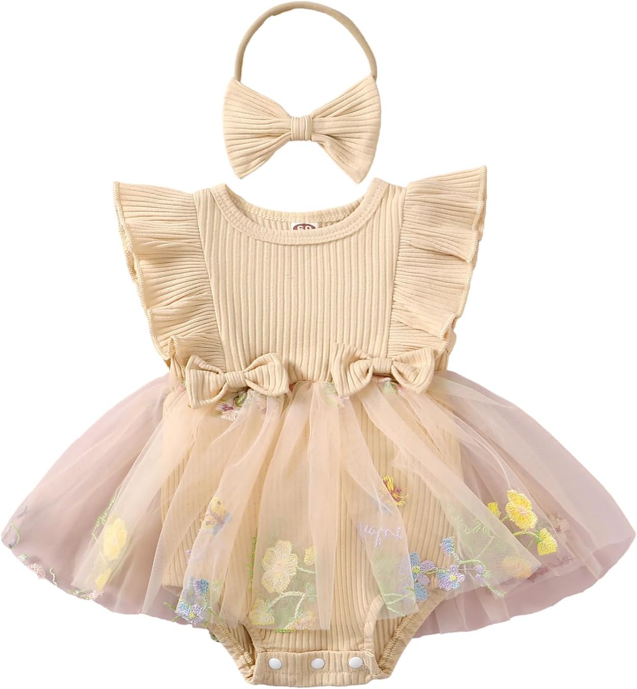Adorable Baby Girl Summer Romper