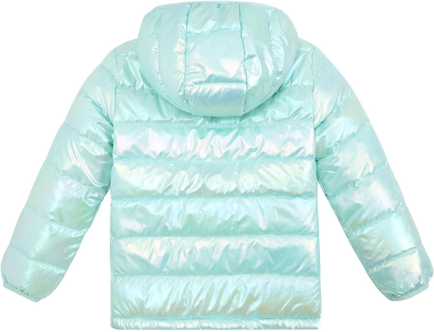 Warm Hooded Puffer Jacket for Girls