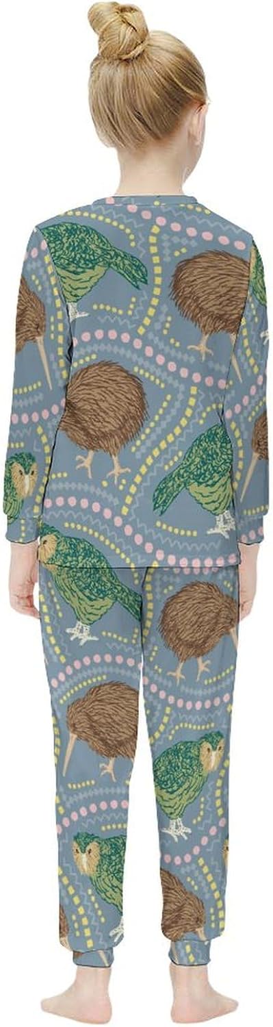 Girls Thermal Pajama Set
