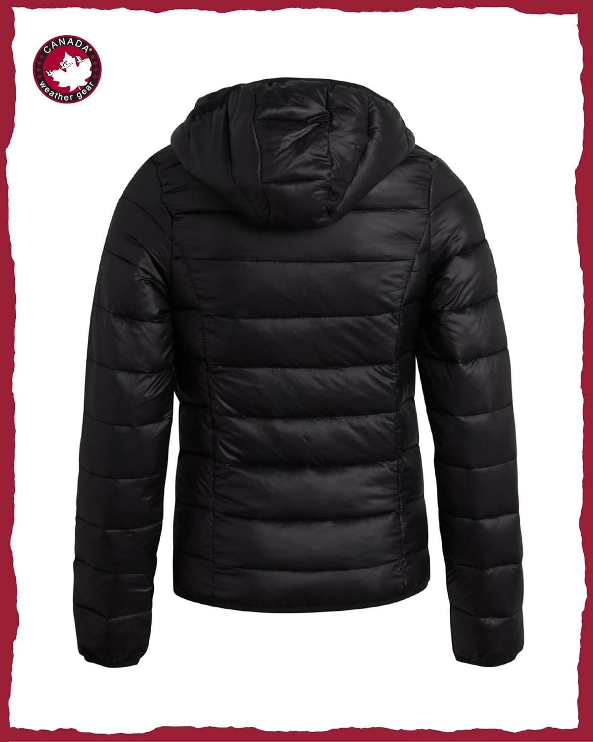 Canada Weathgabe Girls Puffer Jacket - Lightweight Durable Perfect for Kids 7-16